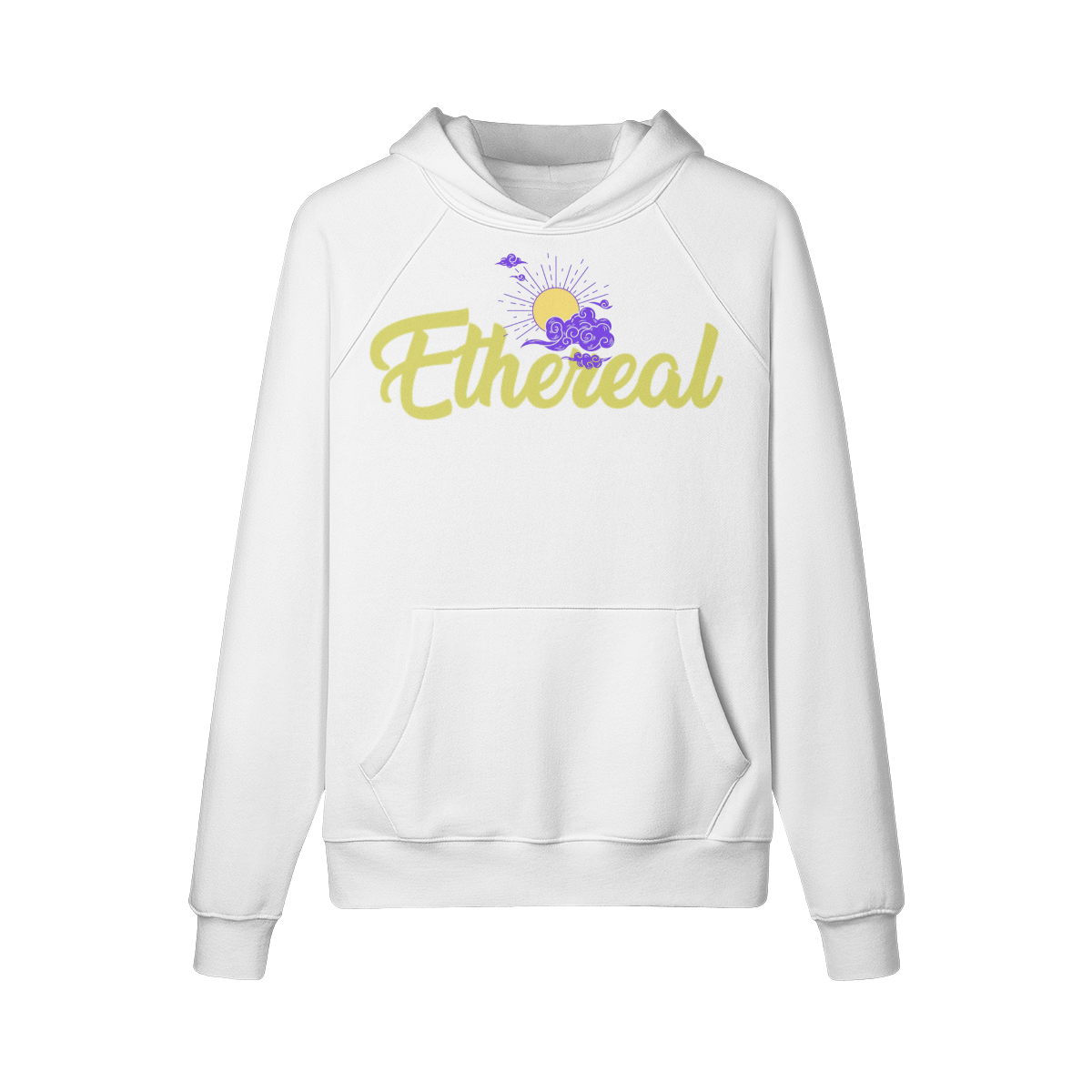 Ethereal Hoodie Golden Writing